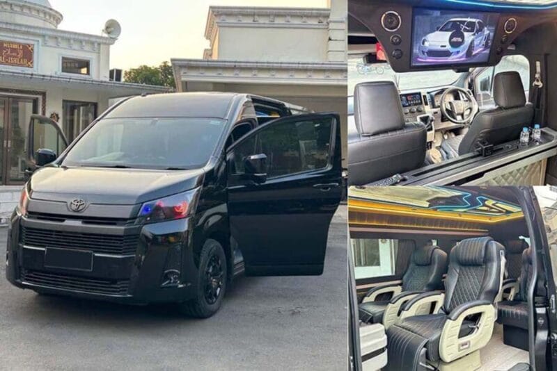Sewa Hiace Premio Luxury
