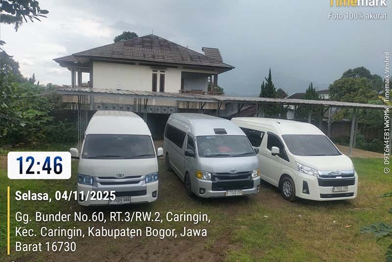 Sewa Hiace Caringin Bogor