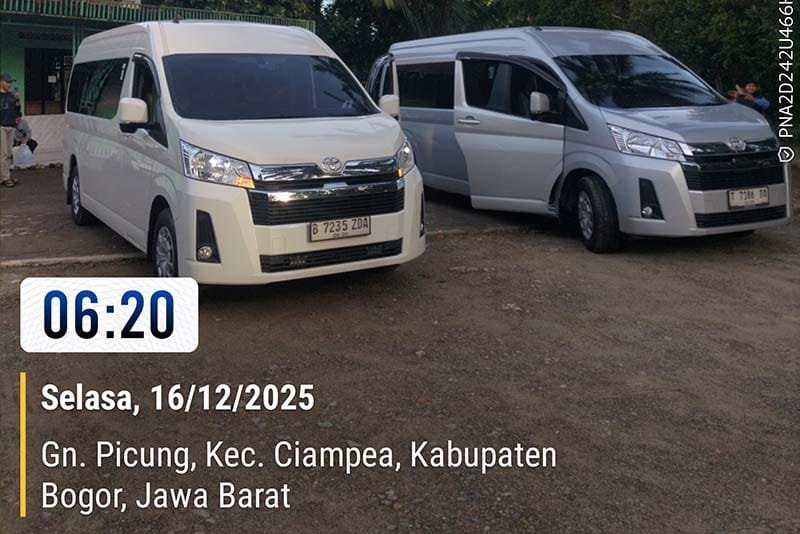 Sewa Hiace Sukawening