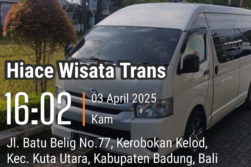 Sewa Hiace Jakarta Bali