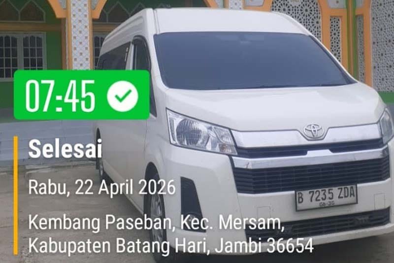 Sewa Hiace Jakarta Jambi